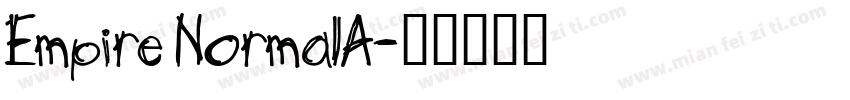 Empire NormalA字体转换